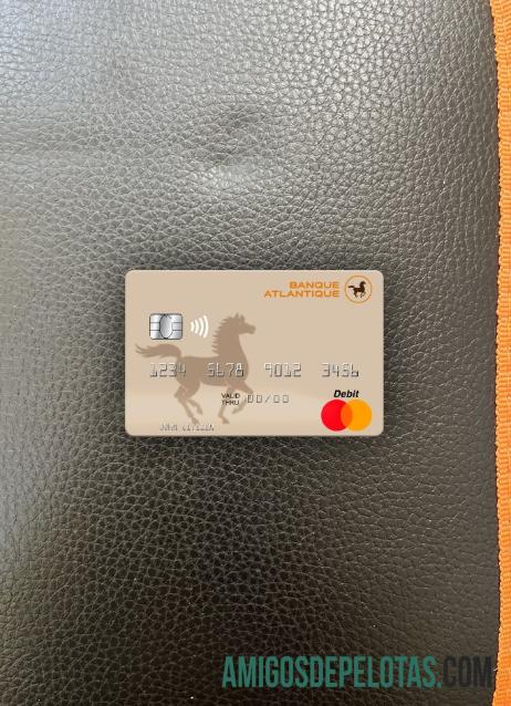 Mali Banque Atlantique Mastercard Photolook Frente exemplo real